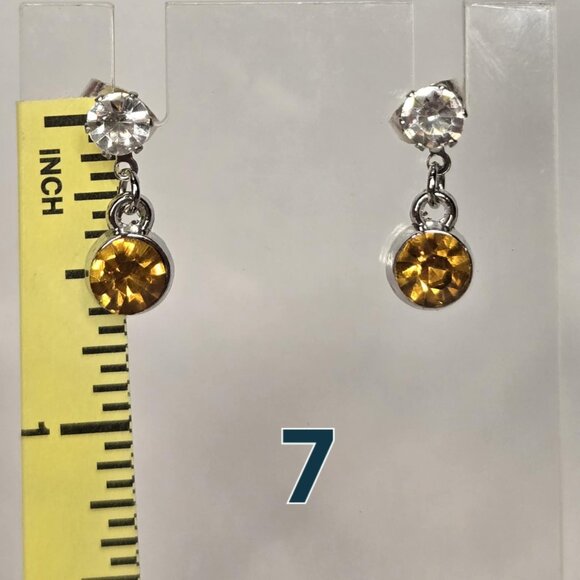 Gem Stone Earrings - Picture 7 of 9